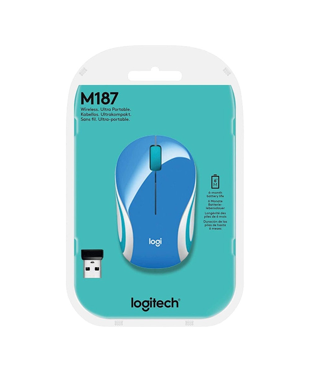 Logitech Wireless Mini Mouse M187 Ultra Portable